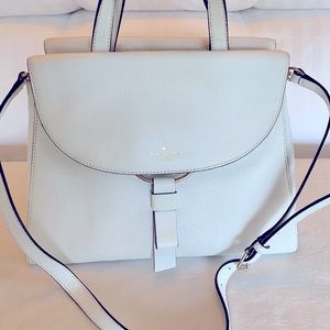 White Kate Spade bag